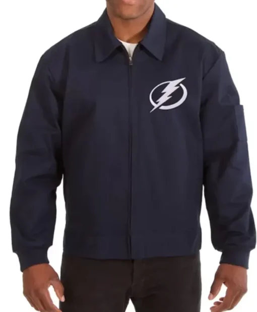 Tampa Bay Lightning Workwear Navy Jacket