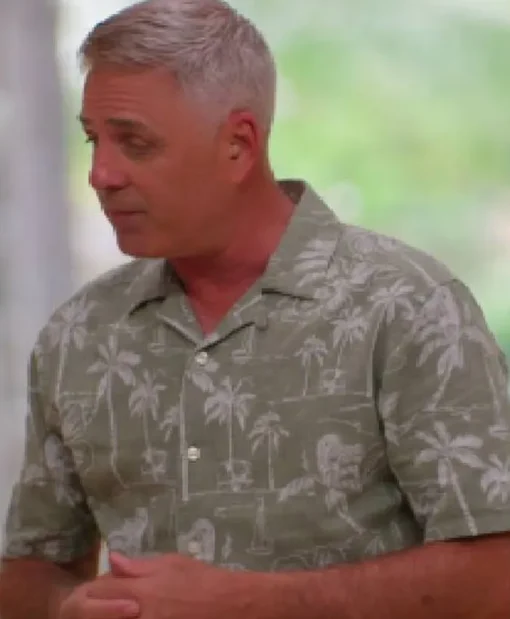 Temptation Island S06 Green Palm Shirt
