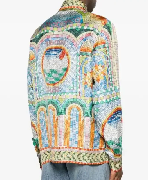 Temptation Island S06 Printed Lino Troisi Casablanca Shirt