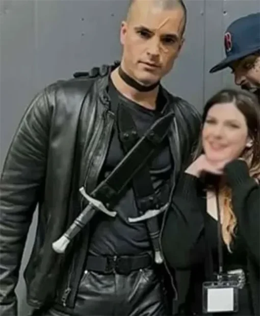 The Black Dagger Brotherhood Zsadist Black Leather Jacket