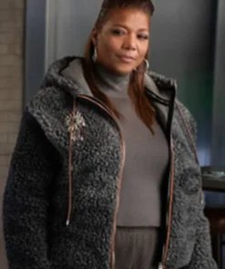 The Equalizer S05 Queen Latifah Fur Hooded Jacket