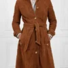 The Kelly Clarkson Show 2025 Suede Kelly Clarkson Coat