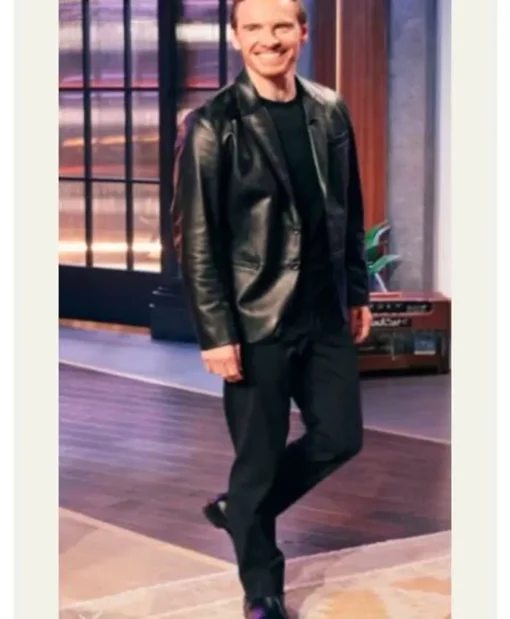 The Kelly Clarkson Show Michael Fassbender Black Blazer