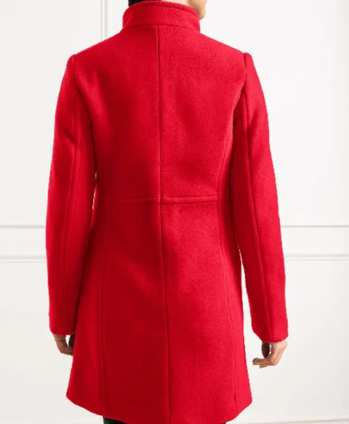 The Today Show 2025 Liz Kreutz Red Coat