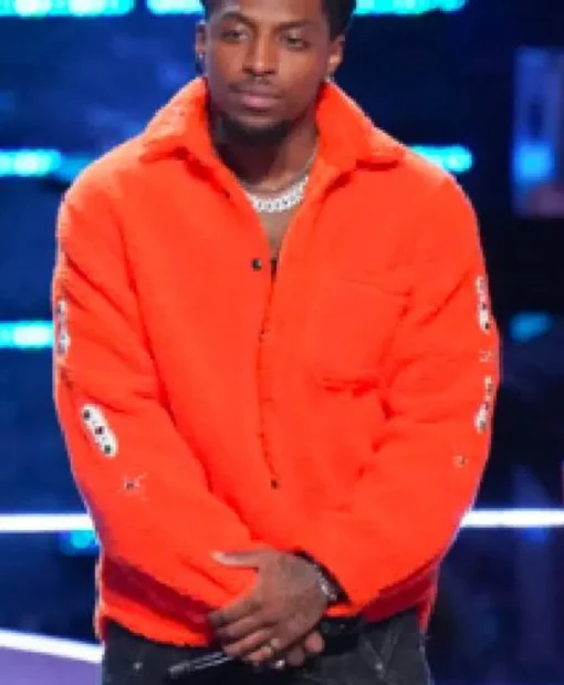 The Voice S27 BD.ii Orange Sherpa Jacket