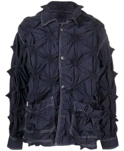 The Voice S27 Conor James Blue Spikey Jacket