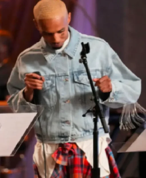 The Voice S27 Dimitrius Graham Denim Jacket
