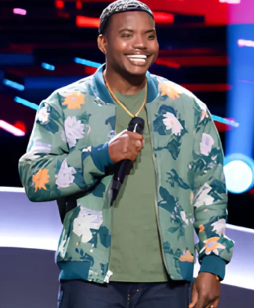 The Voice S27 Jay Ammo Floral Bomber Jacket