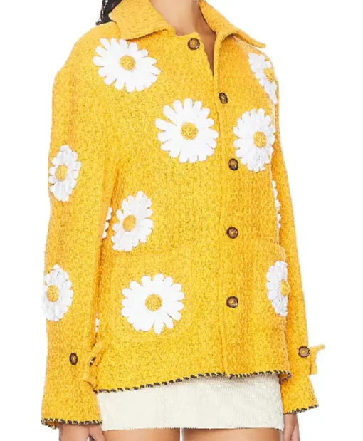 The Voice S27 John Legend Daisy Applique Yellow Jacket