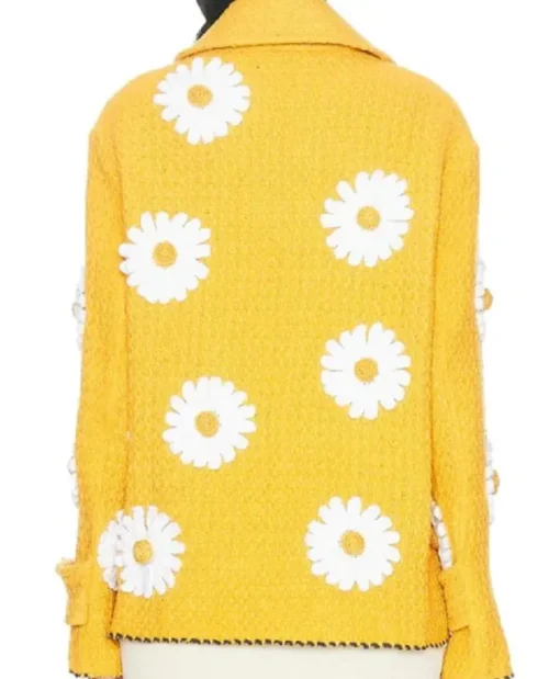 The Voice S27 Yellow John Legend Daisy Applique Jacket