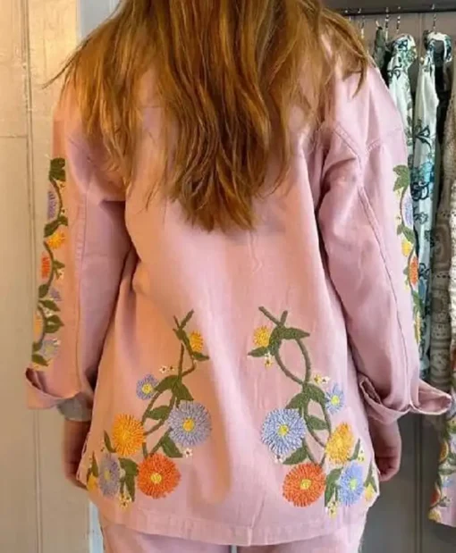 The White Lotus S03 Pink Sarah Catherine Shirt