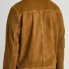 Tom Burke Etalk 2025 Brown Suede Jacket
