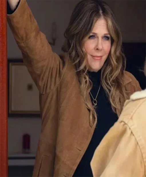 Too Much 2025 Rita Wilson Brown Jacket