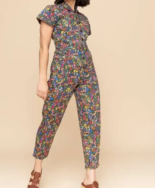 Top Chef S22 Print Floral Jumpsuit