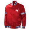 Toronto Blue Jays Canada Day Red Varsity Jacket