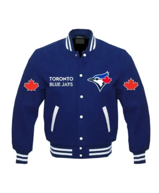 Toronto Blue Jays Royal Blue Varsity Jacket