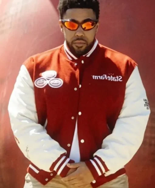 Travis Scott Cactus Jack x State Farm Varsity Jacket