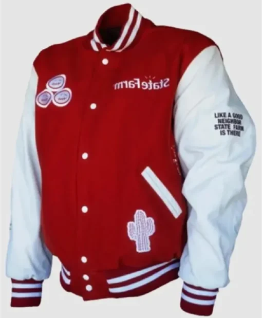 Travis Scott Varsity Cactus Jack x State Farm Jacket