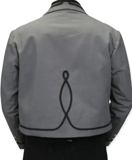 Unisex Mexican Vaquero Grey Horse Riding Jacket