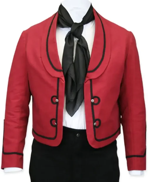 Unisex Mexican Vaquero Horse Riding Red Jacket