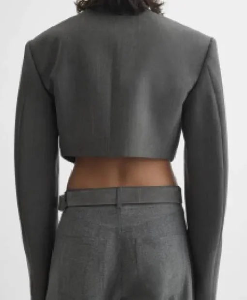 Watch What Happens Live Grey Chrissy Teigen Jacket