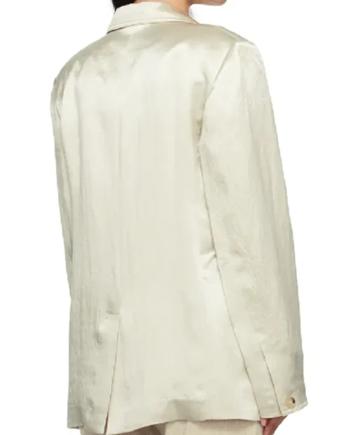 White Bold and the Beautiful Jacqueline MacInnes Blazer