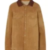 Women’s Classic Camel Suede Shirt