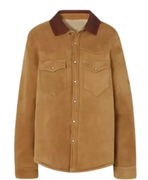 Women’s Classic Camel Suede Shirt