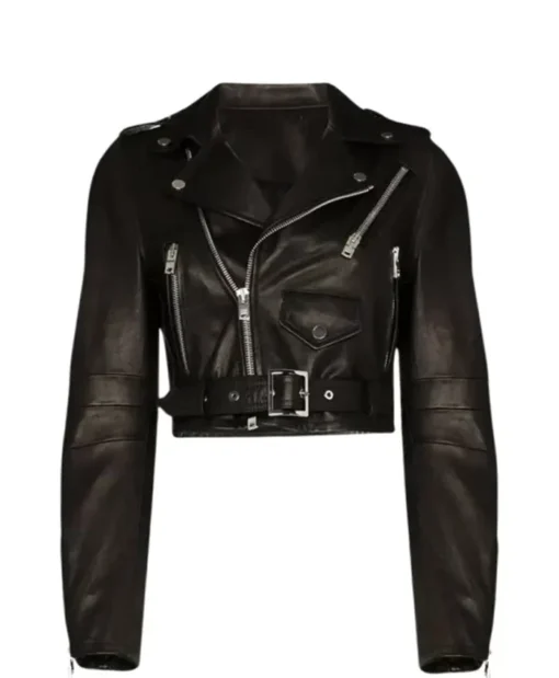 Women’s Lambskin Biker Leather Jacket