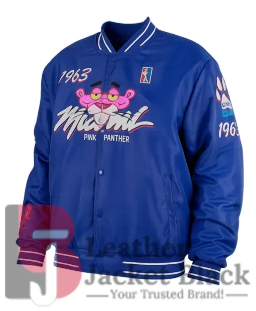 1963 Pink Panther Blue Miami Letterman Varsity Jacket