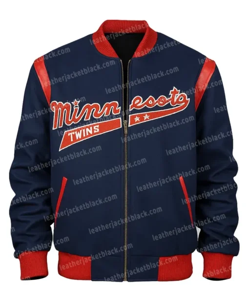 1965 Minnesota Twins Bomber Navy Jacket