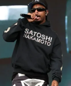 21 Savage Satoshi Nakamoto Black Hoodie