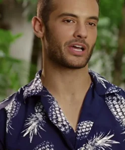 90 Day Hunt for Love S01 Cole Pineapple Print Shirt