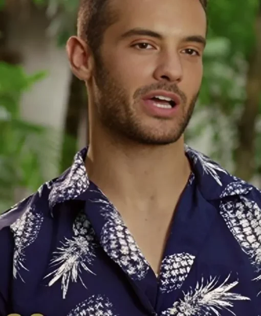 90 Day Hunt for Love S01 Cole Pineapple Print Shirt