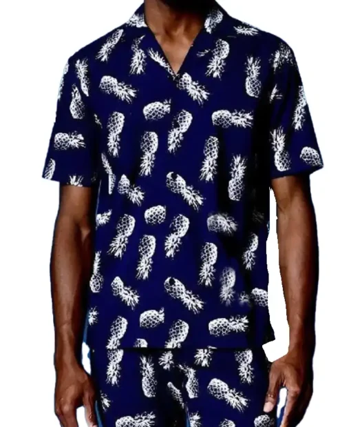 90 Day Hunt for Love S01 Cole Print Pineapple Shirt