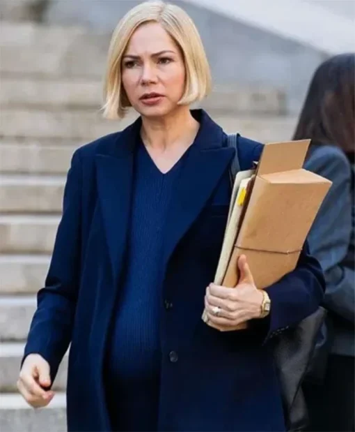 A Place in Hell 2025 Michelle Williams Blue Blazer