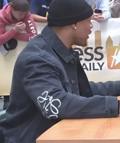 Access Daily Durrell Tank Babbs Black Denim Jacket