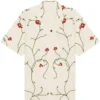 Access Hollywood 2025 Scott Evans White Floral Shirt