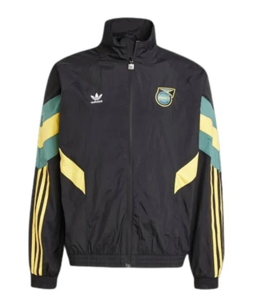 Adidas Jamaica Originals Black Track Jacket