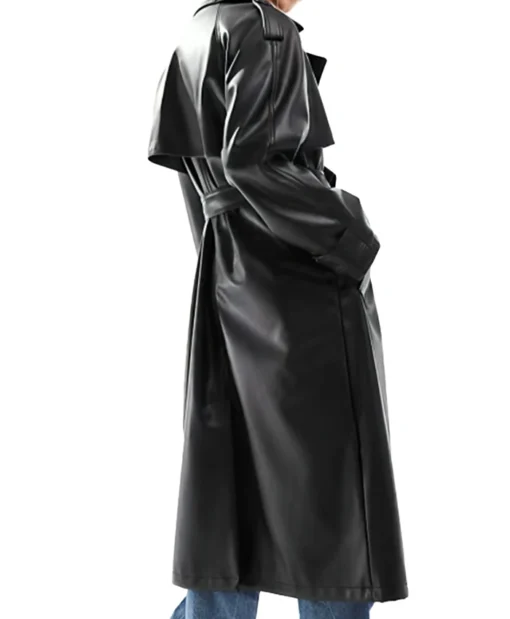 All the Queen’s Men S04 Racquel Palmer Leather Coat