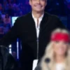 American Idol S23 Ryan Seacrest Black Suede Jacket