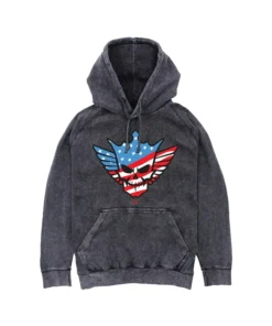 American Nightmare Cody Rhodes Logo Charcoal Black Hoodie
