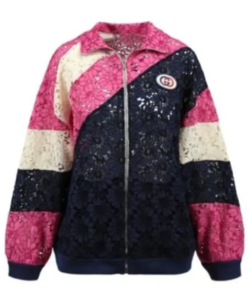 And Just Like That S03 Kristin Printed Davis Lace Jacket