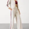 Arielle Prepetit Beyond the Gates 2025 White Tracksuit