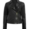 Art Detectives S01 Nina Singh Biker Leather Jacket