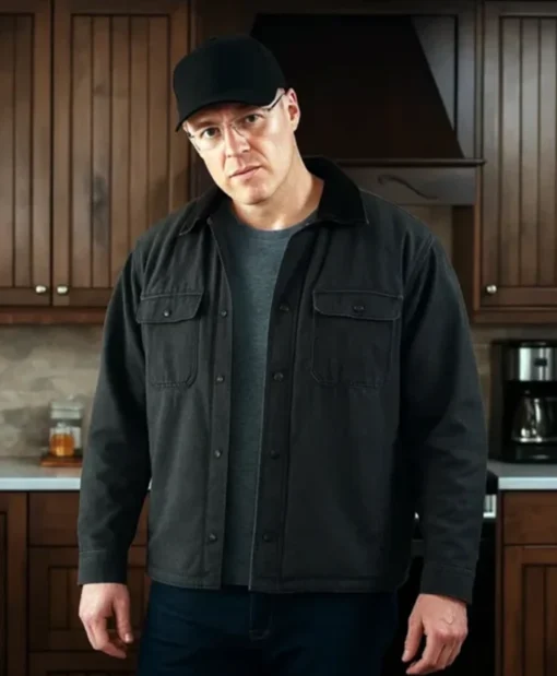 Before Your Father Finds Us 2025 Tahmoh Penikett Black Jacket