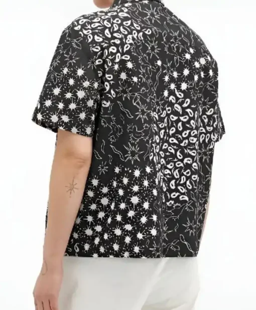 Below Deck S12 Kyle Stillie Floral Black Shirt