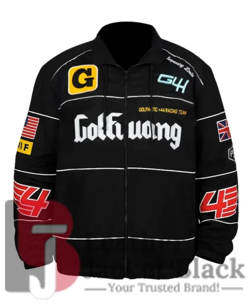Bomber +44 x Wang Golf Black Jacket