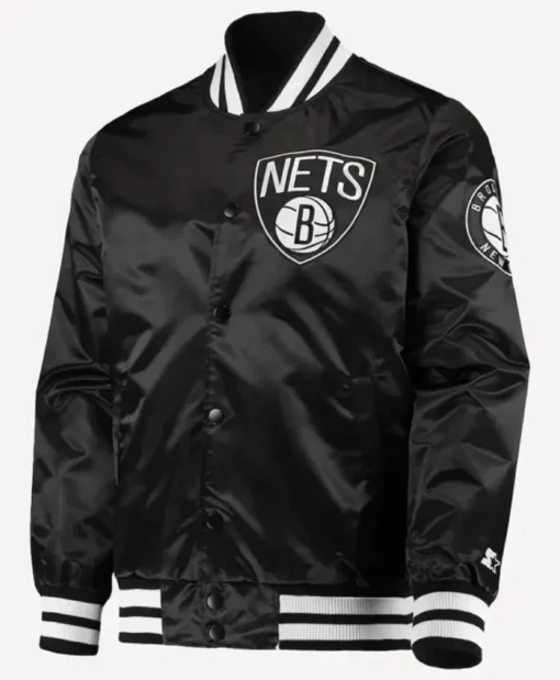 Brooklyn Nets The Diamond Starter Varsity Jacket