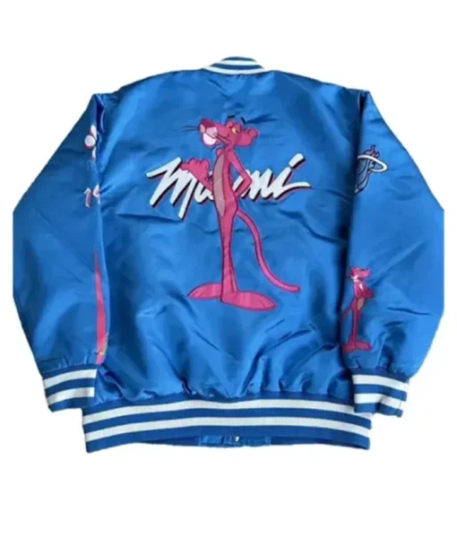 Buy Now 1963 Pink Panther Miami Blue Letterman Varsity Jacket For Men And Women